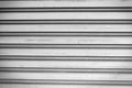 Black and white panel steel wall background Royalty Free Stock Photo