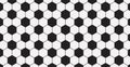 Black and white panoramic soccer background - Vector Royalty Free Stock Photo