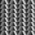 Black and white parallelogram seamless pattern Royalty Free Stock Photo