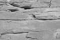 Pattern of broken rock on the cliff Royalty Free Stock Photo