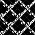 Black and white pattern featuring diagonal lines and intersecting Royalty Free Stock Photo