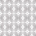 Black and white pattern. Minimal textile design