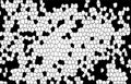 a black and white pattern of small squares, abstract background of mosaic pixel vector design, Royalty Free Stock Photo