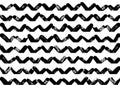 Black and white patterns, vector painted shapes, abstract geometric seamless patterns, repeating brush strokes