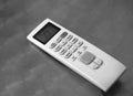 AIR CONDITIONER INFRARED REMOTE CONTROL Royalty Free Stock Photo