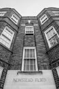 Beautiful Newstead flats building Royalty Free Stock Photo