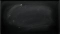 A black and white photo of a blackboard with a black background (ai generated) Royalty Free Stock Photo