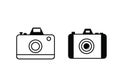 Illustration of a photo camera
