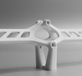 Innovation in Additive Manufacturing: The Elegance of Optimized Design Royalty Free Stock Photo