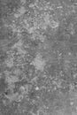 Black and white photo of old scratched linoleum spattered with white paint. Grunge texture background. Background for design Royalty Free Stock Photo