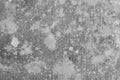 Black and white photo of old scratched linoleum spattered with white paint. Grunge texture background. Background for design Royalty Free Stock Photo