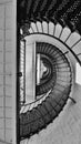 Lighthouse Spiral Staircase Royalty Free Stock Photo