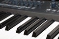 Black & white piano keys Royalty Free Stock Photo