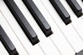 Black & white piano keys