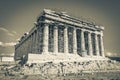 Acropolis of Athens ruins Parthenon Greeces capital Athens in Greece