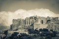 Acropolis of Athens ruins Parthenon Greeces capital Athens in Greece Royalty Free Stock Photo