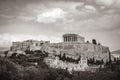 Acropolis of Athens ruins Parthenon Greeces capital Athens in Greece Royalty Free Stock Photo