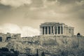 Acropolis of Athens ruins Parthenon Greeces capital Athens in Greece Royalty Free Stock Photo