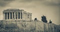 Acropolis of Athens ruins Parthenon Greeces capital Athens in Greece Royalty Free Stock Photo