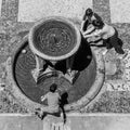 Three kids playing