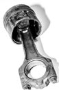 Black and white piston Royalty Free Stock Photo