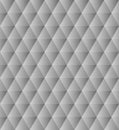Black and white polygonal triangles simple abstract geometric seamless pattern, vector Royalty Free Stock Photo