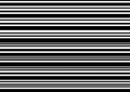 Black and white random horizontal stripes background for use as wallpaper Royalty Free Stock Photo