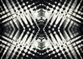 BLACK AND WHITE REPEAT WAVE PATTERN Royalty Free Stock Photo