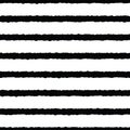 Black, white rough stripes texture seamless pattern. Great for modern wallpaper, backgrounds, invitations, packaging design projec