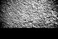 Black on white rough texture. Concrete wall with black segment surface. Distressed overlay vintage effect