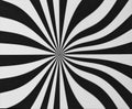 Black and white retro 1960s disco vanishing point computer graphic background