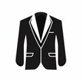 Minimalistic Suit Icon Vector Illustration Design