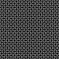 Black and white seamless checks geometrical pattern