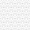 Seamless pattern geometric.Black and white background