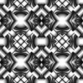 Black and white seamless pattern