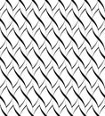 Black and white seamless pattern twist line style, Royalty Free Stock Photo