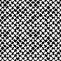 Black and white seamless puzzle pattern Royalty Free Stock Photo