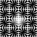 Vector BLACK WHITE SEAMLESS PATTERN DESIGN