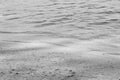 Black and white seashore textures