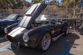 Black and white 1965 Shelby Cobra