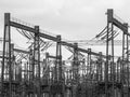 Bolney Substation, Wineham, Mid Sussex, UK Royalty Free Stock Photo