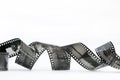 Black-and-white slide film Royalty Free Stock Photo