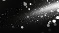 Black and white speckle pattern, a dense array of white dots on background creating textured, abstract design