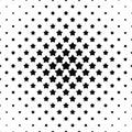 Black and white star pattern background Royalty Free Stock Photo