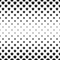 Black and white star pattern background Royalty Free Stock Photo