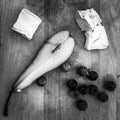 Black and white still life