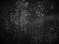 Black and white stone grunge background wall texture.Vintage texture of black stone wall. Royalty Free Stock Photo