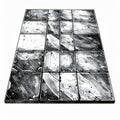 Black And White Stone Tile Texture Background Royalty Free Stock Photo