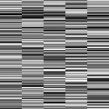 Black and White Straight Horizontal Variable Width Stripes Background