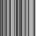 Black and White Straight Vertical Variable Width Stripes Royalty Free Stock Photo